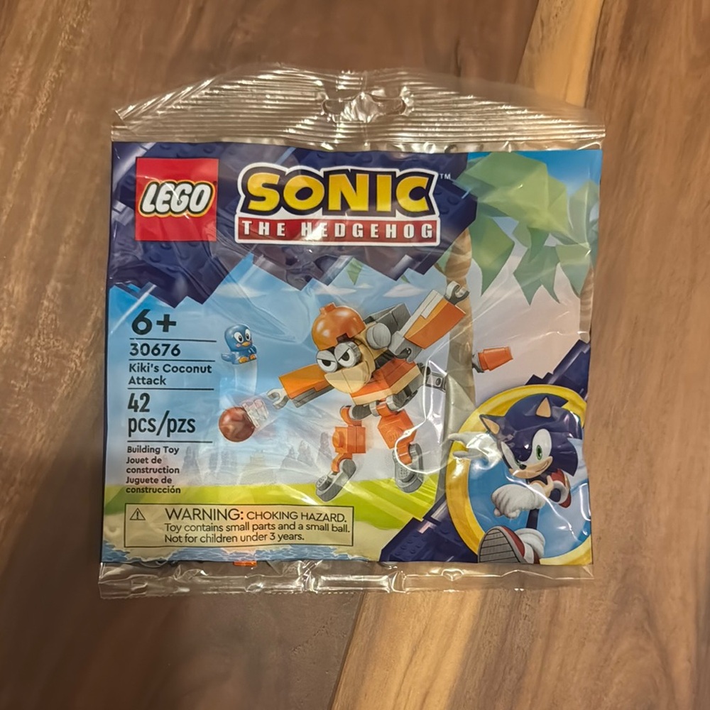 RETIRED Lego Orange and Blue Building Set Sonic Adventure RETIRED